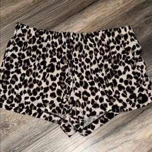 Old Navy Leopard Print Pajama Shorts